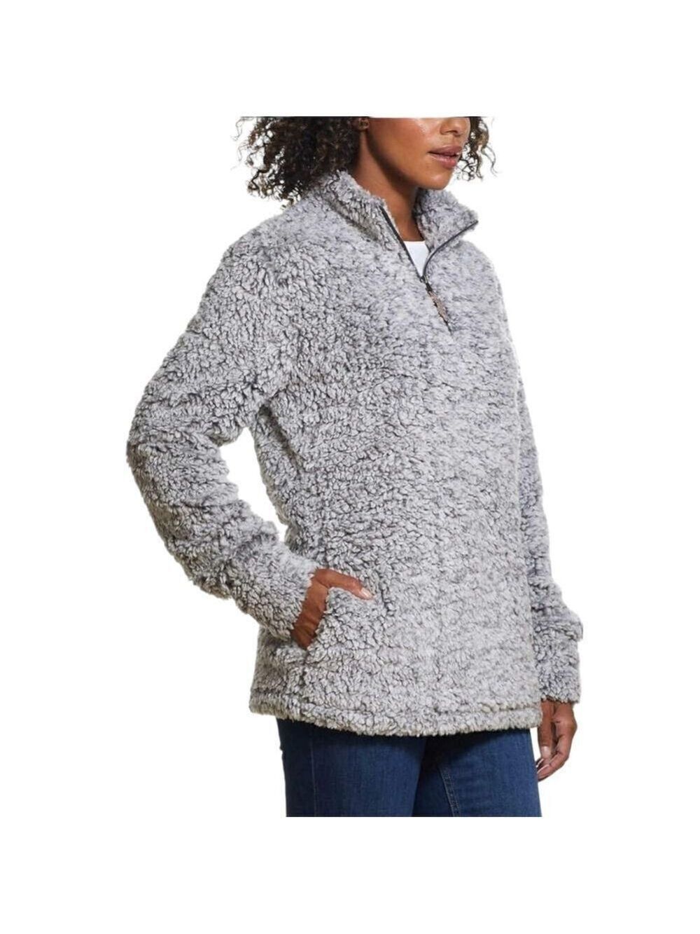 Weatherproof Vintage Gray Fleece Jacket XXL